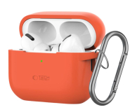 Tech-Protect Silicone Hook do Apple Airpods Pro (1.|2. gen.) neon orange - 1285346 - zdjęcie 1